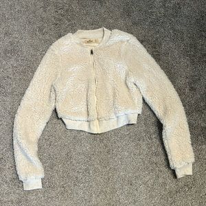 Hollister Sherpa Jacket Size Small